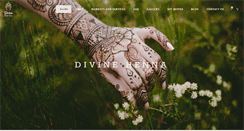 Desktop Screenshot of divinehenna.com.au